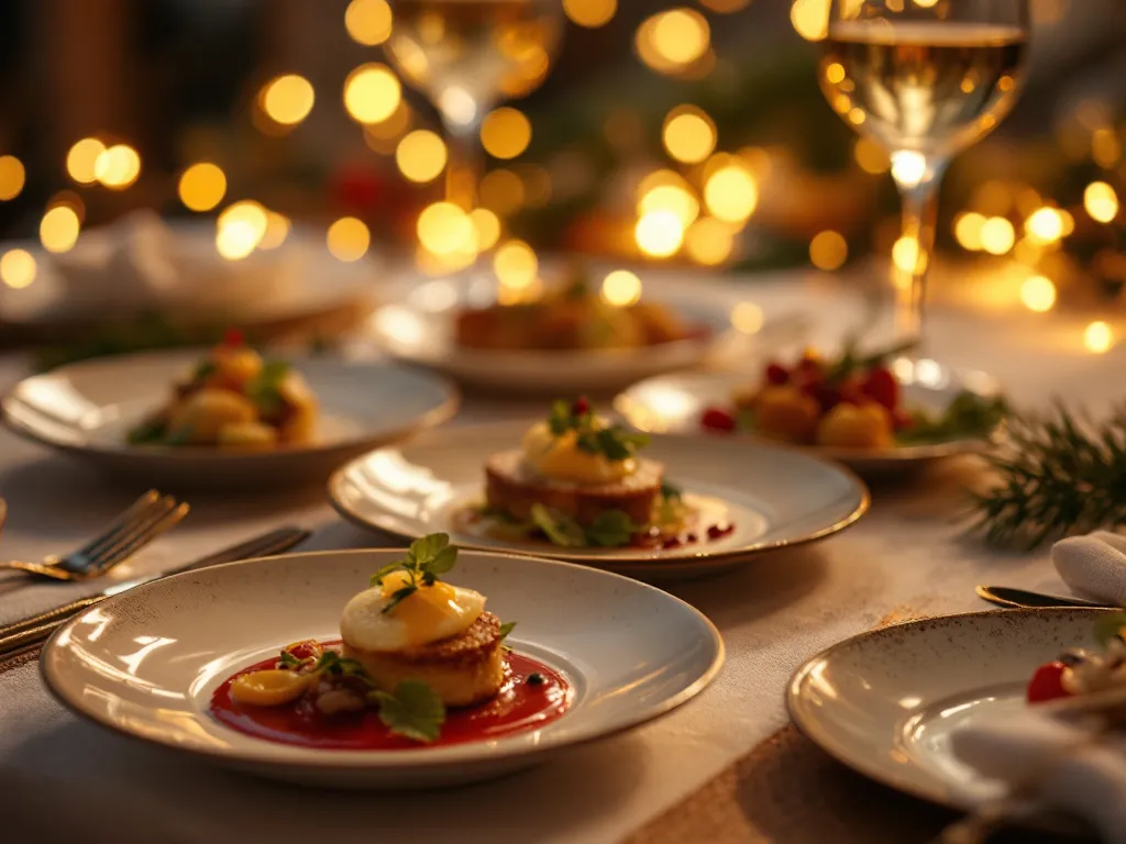 Les menus dégustation festif qui vont vous surprendre