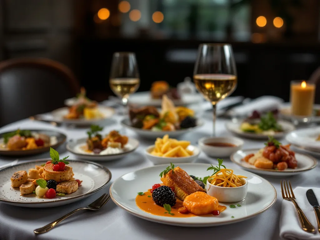 Découvrez des menus dégustation 6 plats exquis chez vous