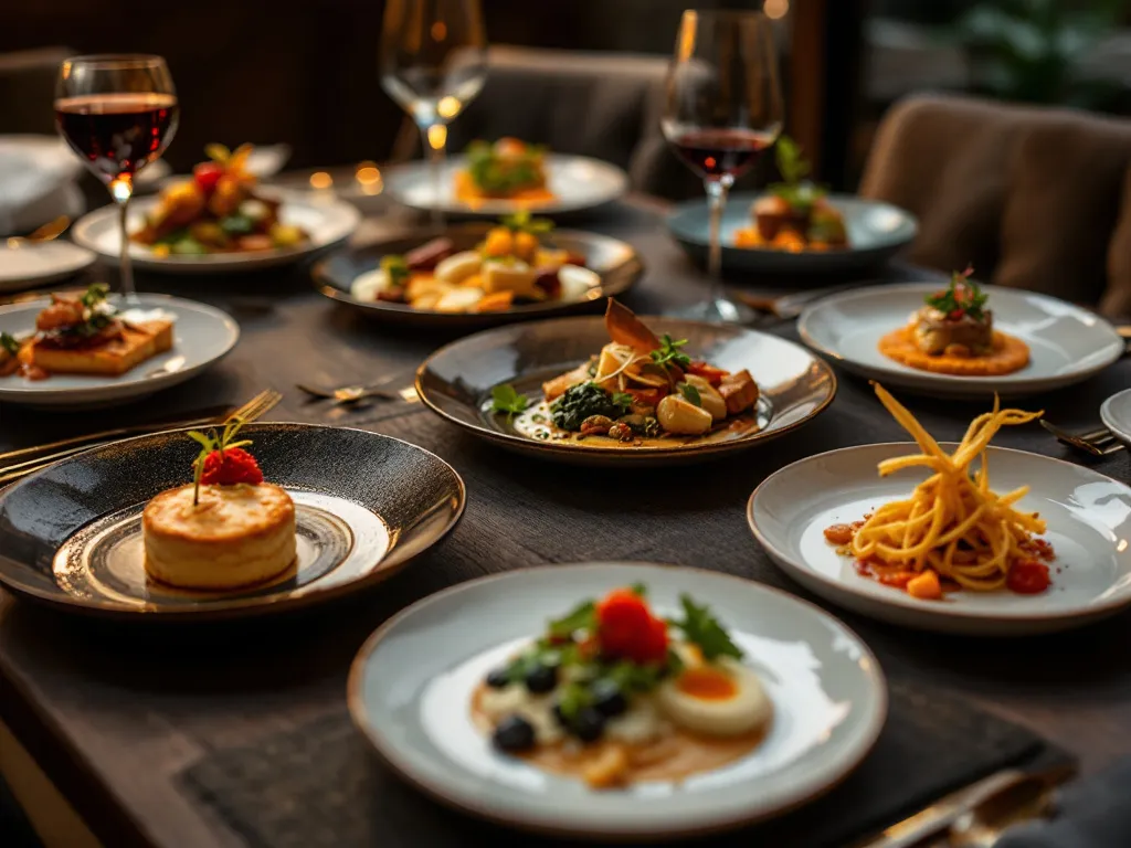 Vos menus dégustation 8 plats pour une soirée intime réussie