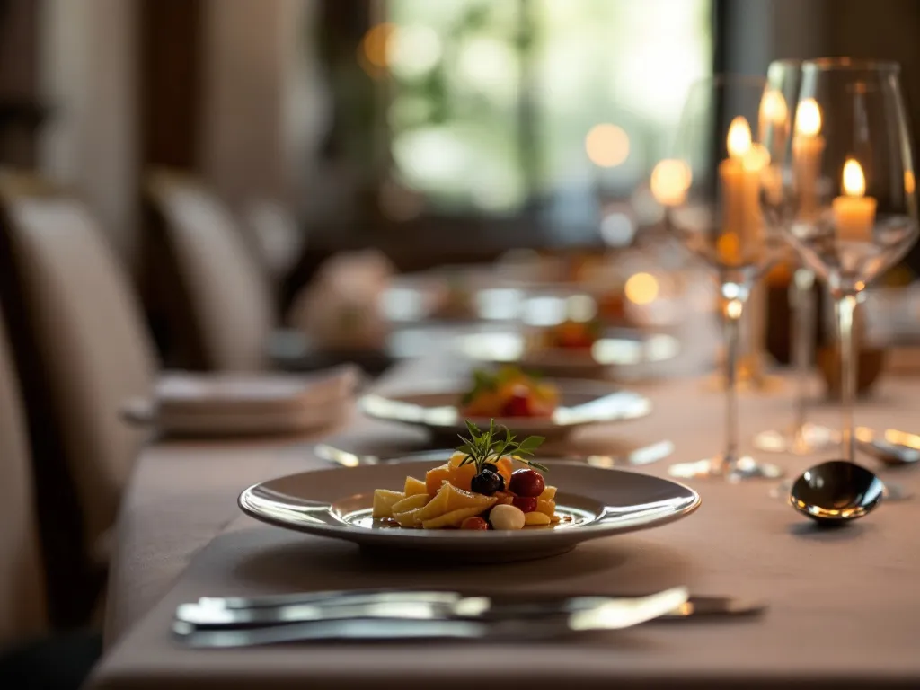 Impressionnez avec nos menus dégustation soirée privée uniques