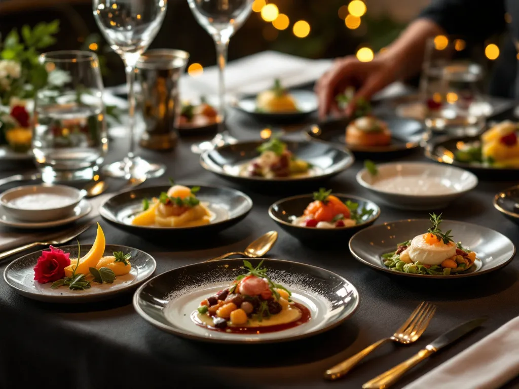 Des menus dégustation pour événements qui surprennent vos invités