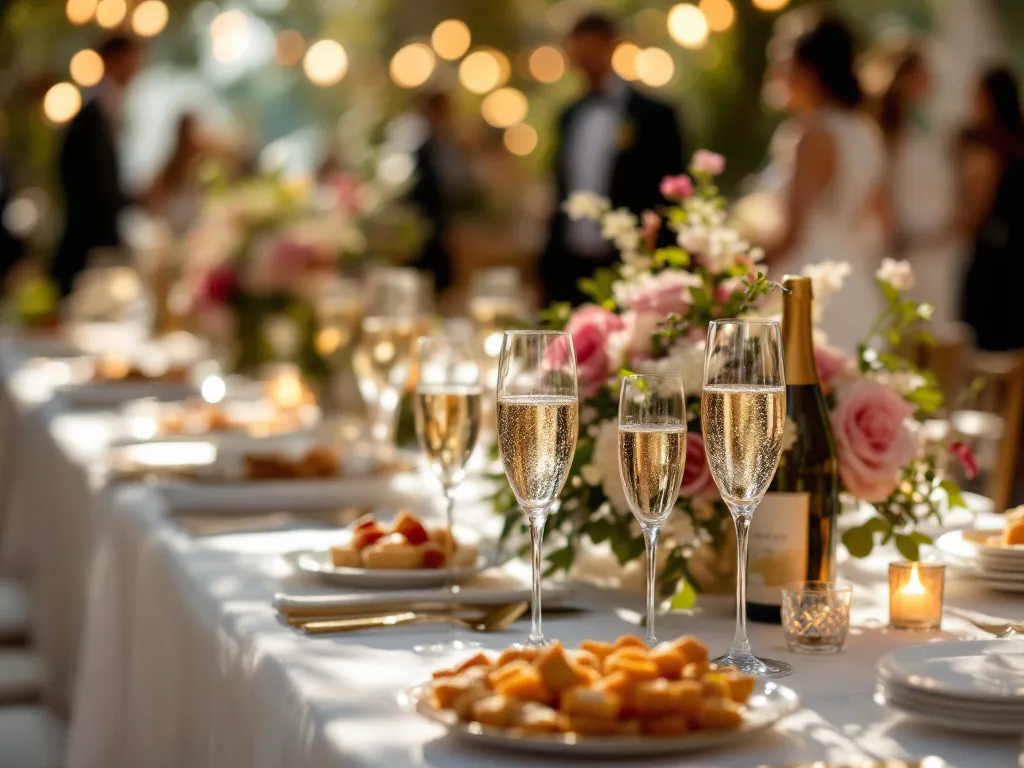 Les secrets d’un traiteur mariage vin dhonneur réussi