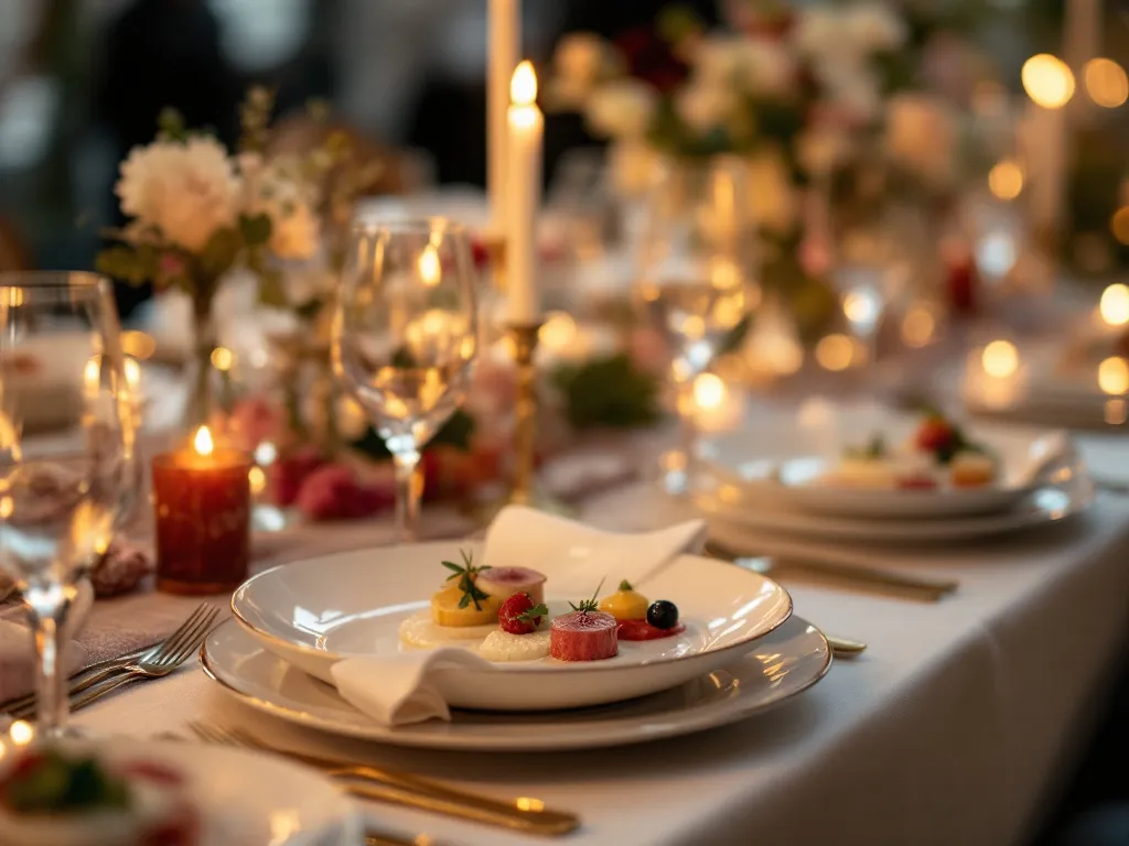 Traiteur mariage haute gastronomie : conseils pour un cocktail d’exception